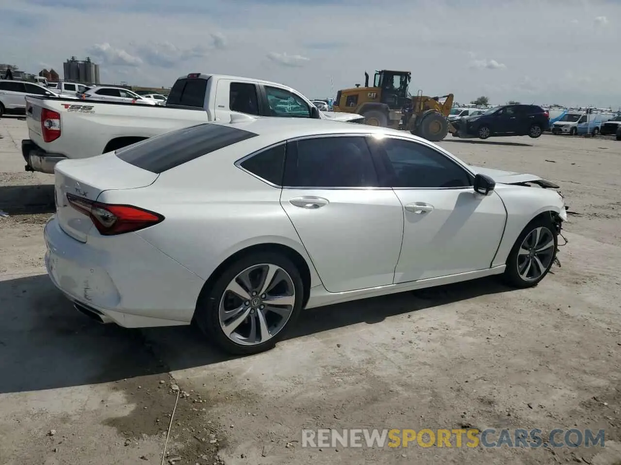 3 Photograph of a damaged car 19UUB5F60MA007911 ACURA TLX 2021