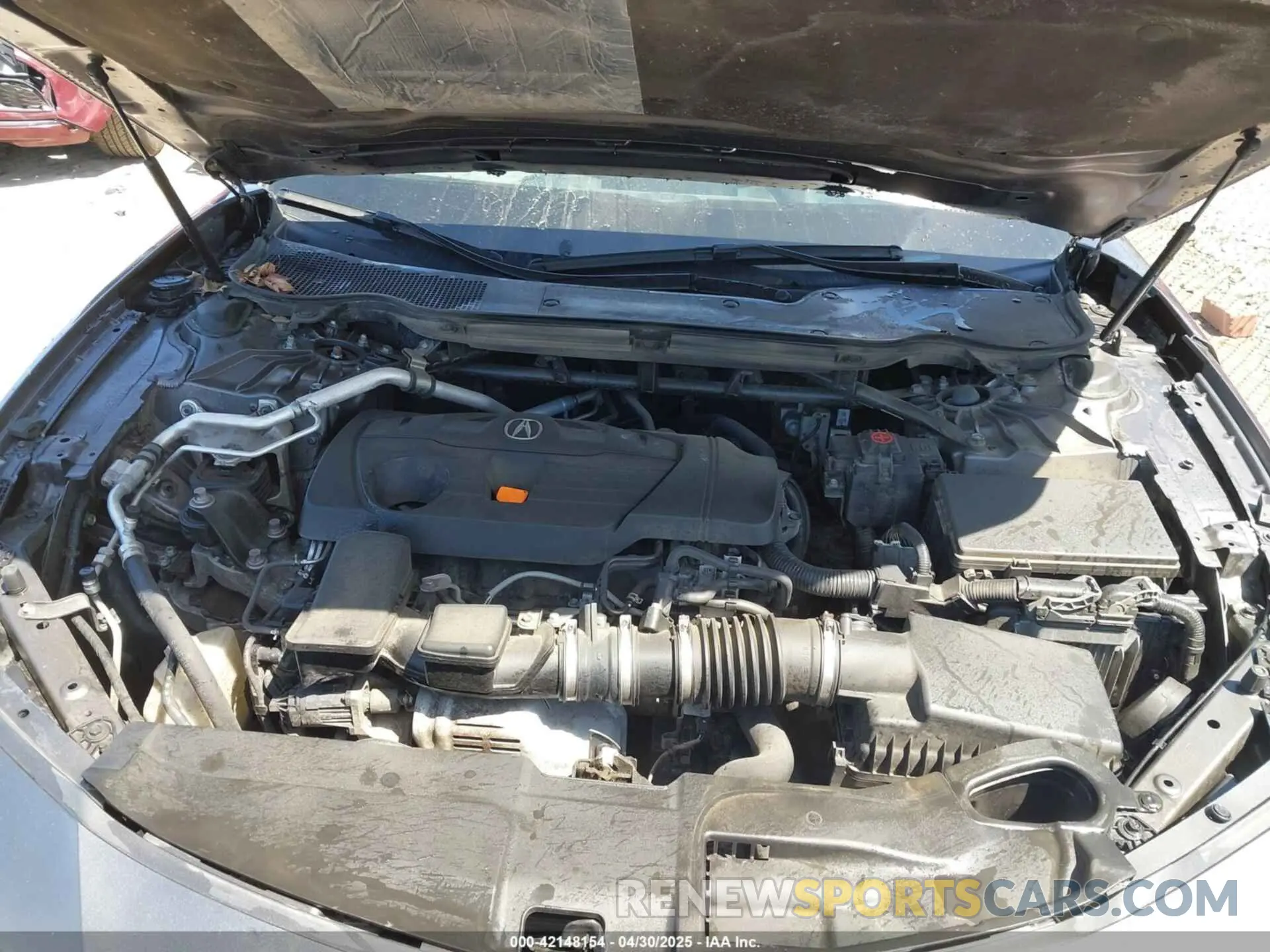 10 Photograph of a damaged car 19UUB5F61MA009117 ACURA TLX 2021