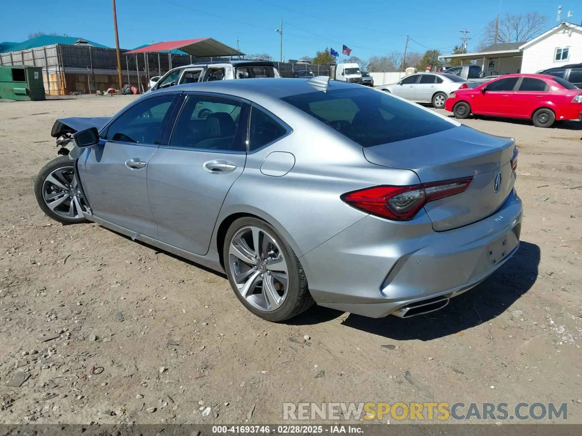 3 Фотография поврежденного автомобиля 19UUB5F68MA007218 ACURA TLX 2021
