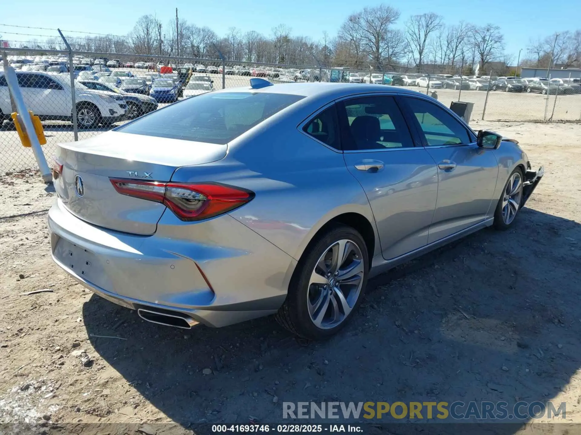 4 Фотография поврежденного автомобиля 19UUB5F68MA007218 ACURA TLX 2021