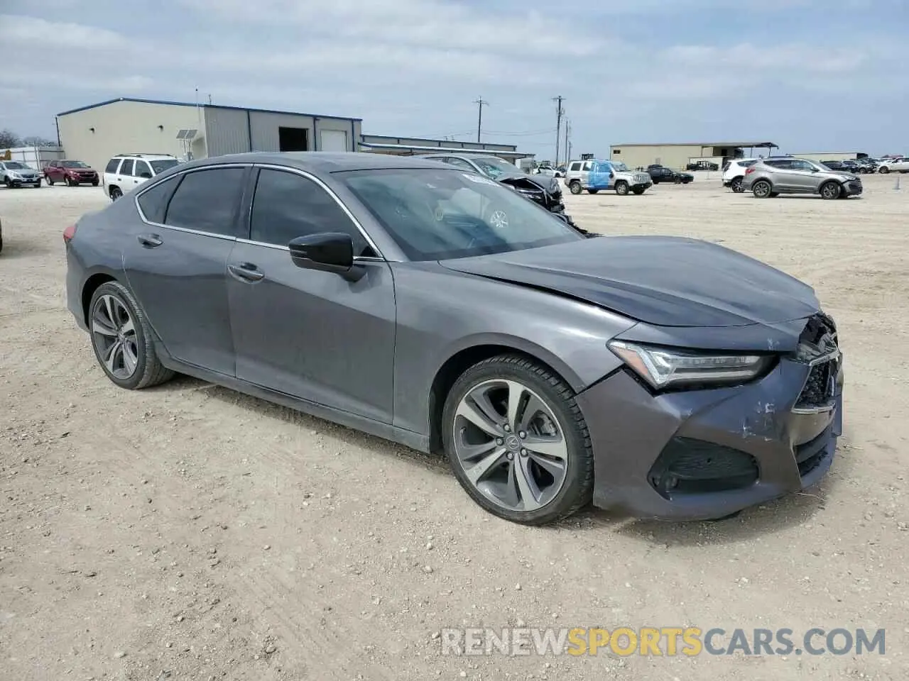 4 Фотография поврежденного автомобиля 19UUB5F6XMA009617 ACURA TLX 2021