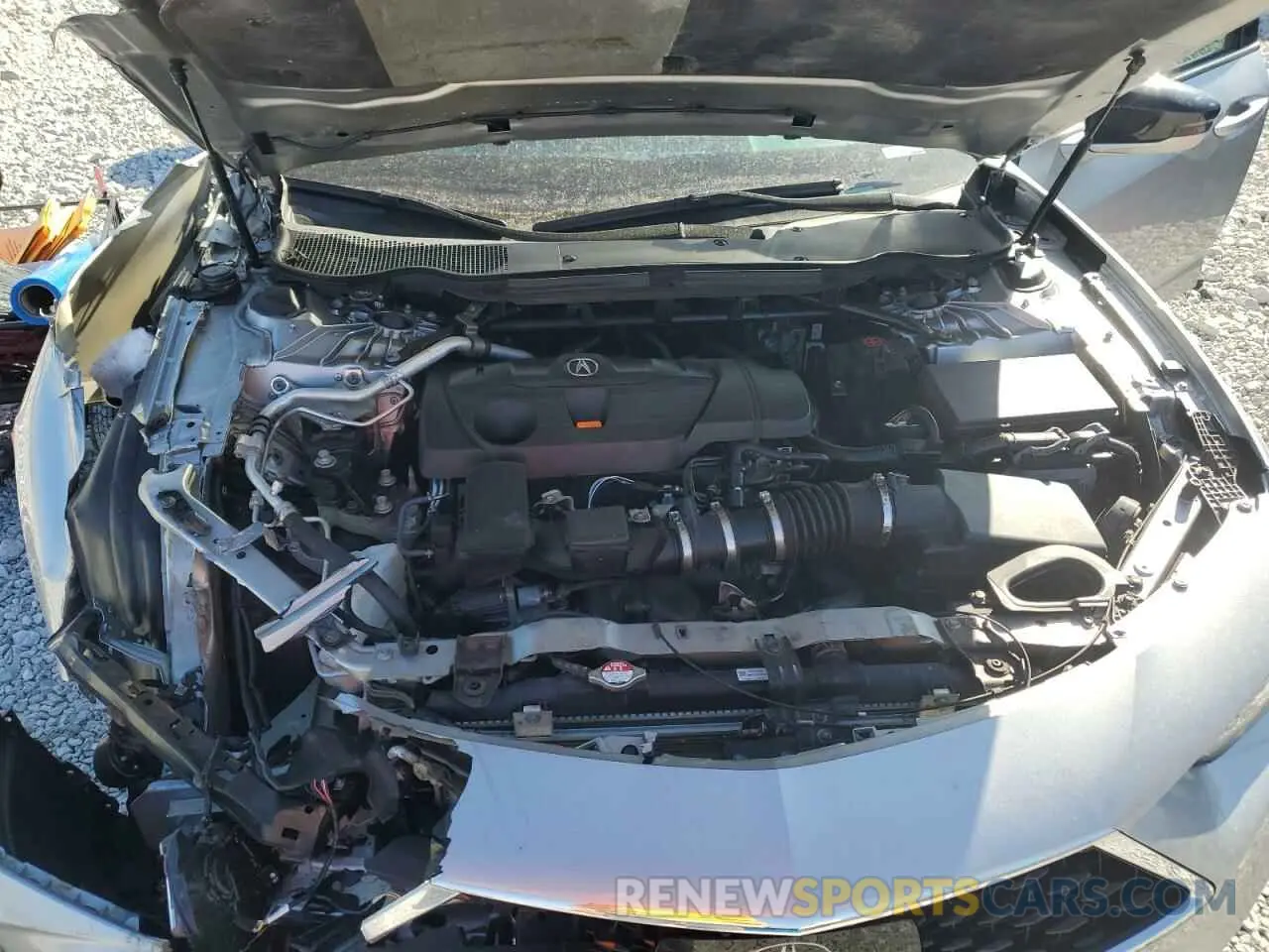 11 Photograph of a damaged car 19UUB6F40MA002728 ACURA TLX 2021