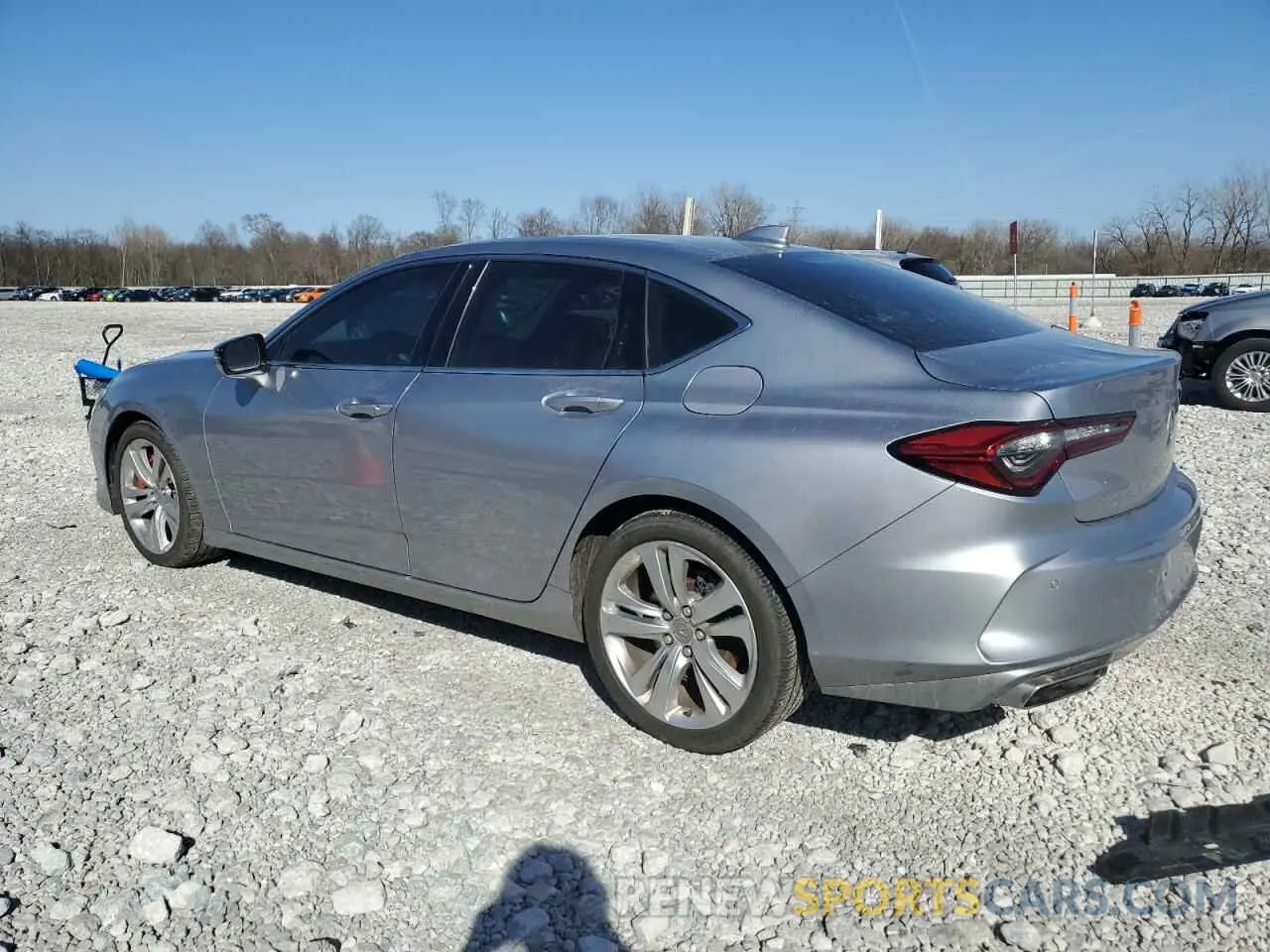 2 Photograph of a damaged car 19UUB6F40MA002728 ACURA TLX 2021