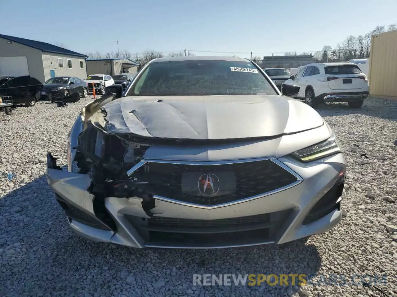 5 Photograph of a damaged car 19UUB6F40MA002728 ACURA TLX 2021