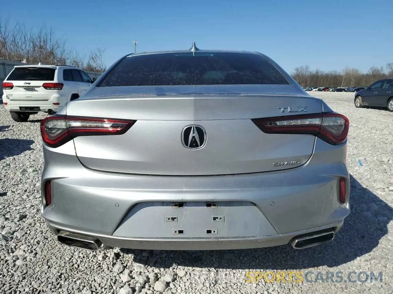 6 Photograph of a damaged car 19UUB6F40MA002728 ACURA TLX 2021