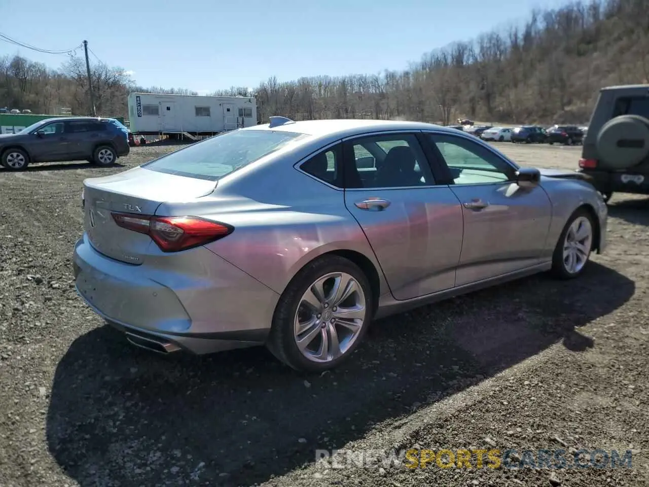 3 Photograph of a damaged car 19UUB6F43MA010418 ACURA TLX 2021