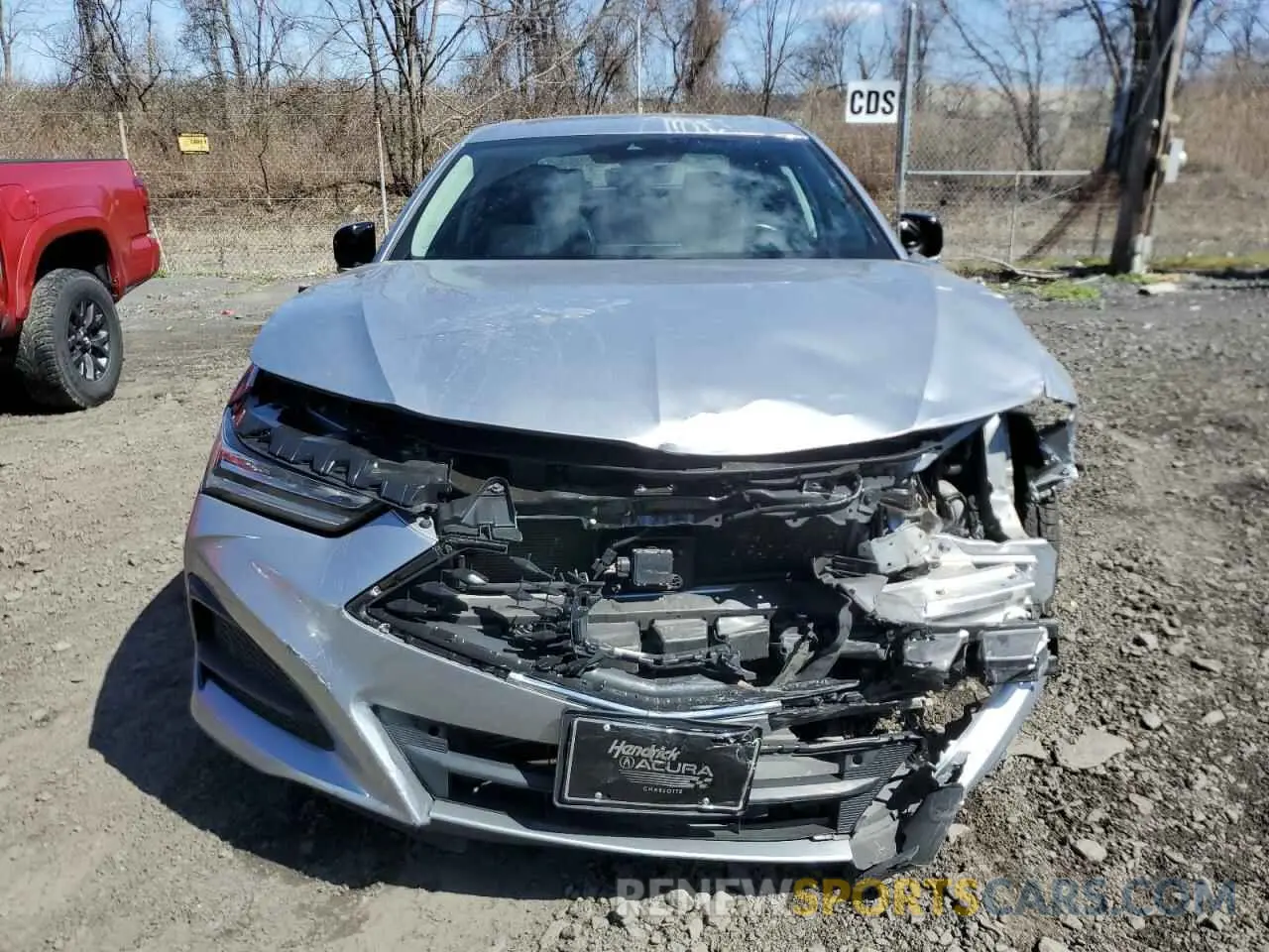 5 Photograph of a damaged car 19UUB6F43MA010418 ACURA TLX 2021