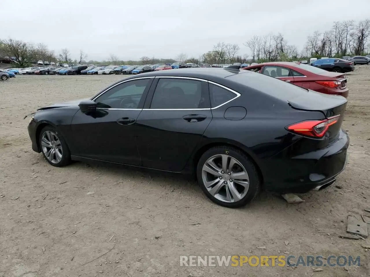 2 Photograph of a damaged car 19UUB6F44MA001226 ACURA TLX 2021