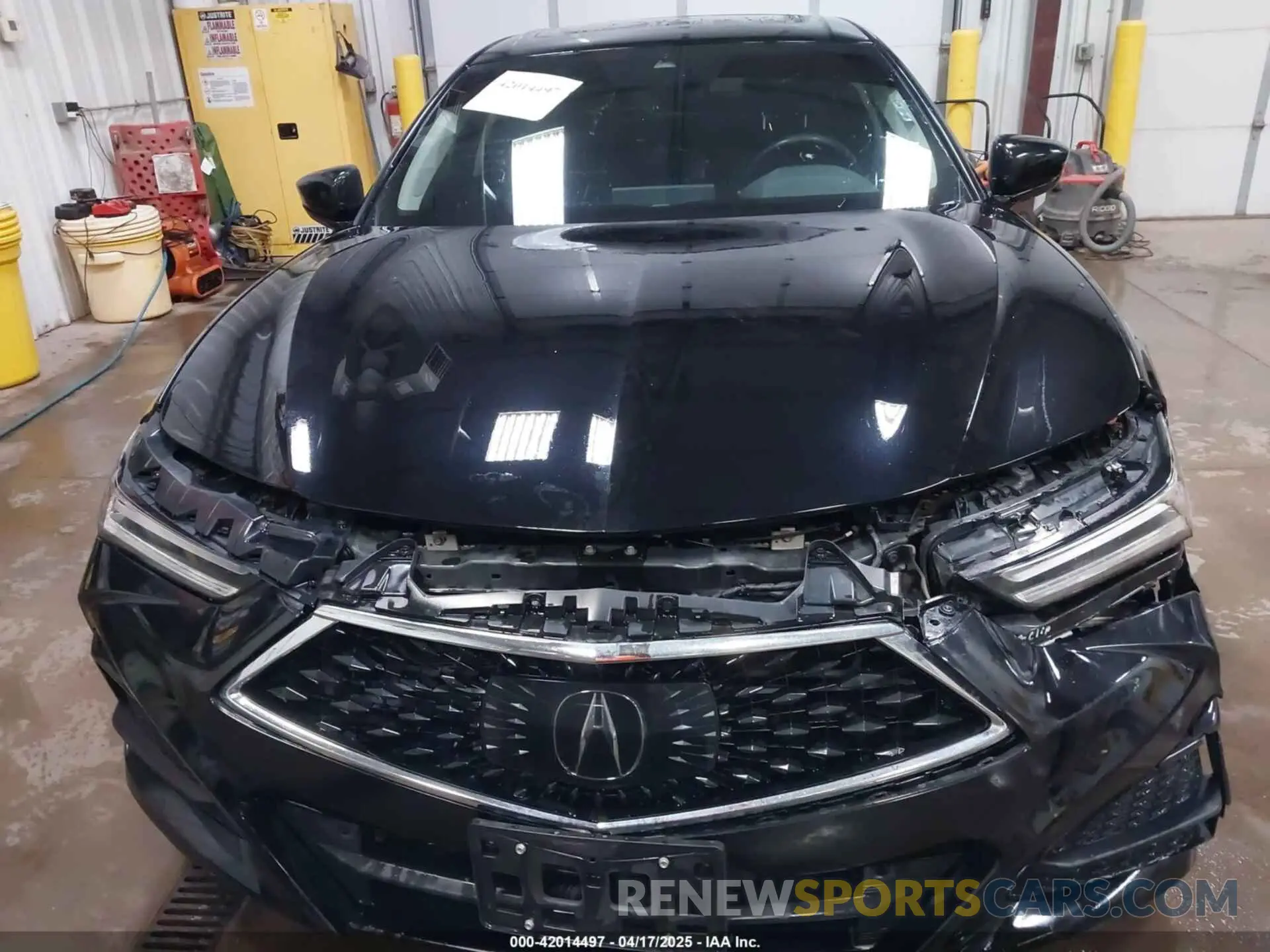 13 Photograph of a damaged car 19UUB6F47MA004430 ACURA TLX 2021