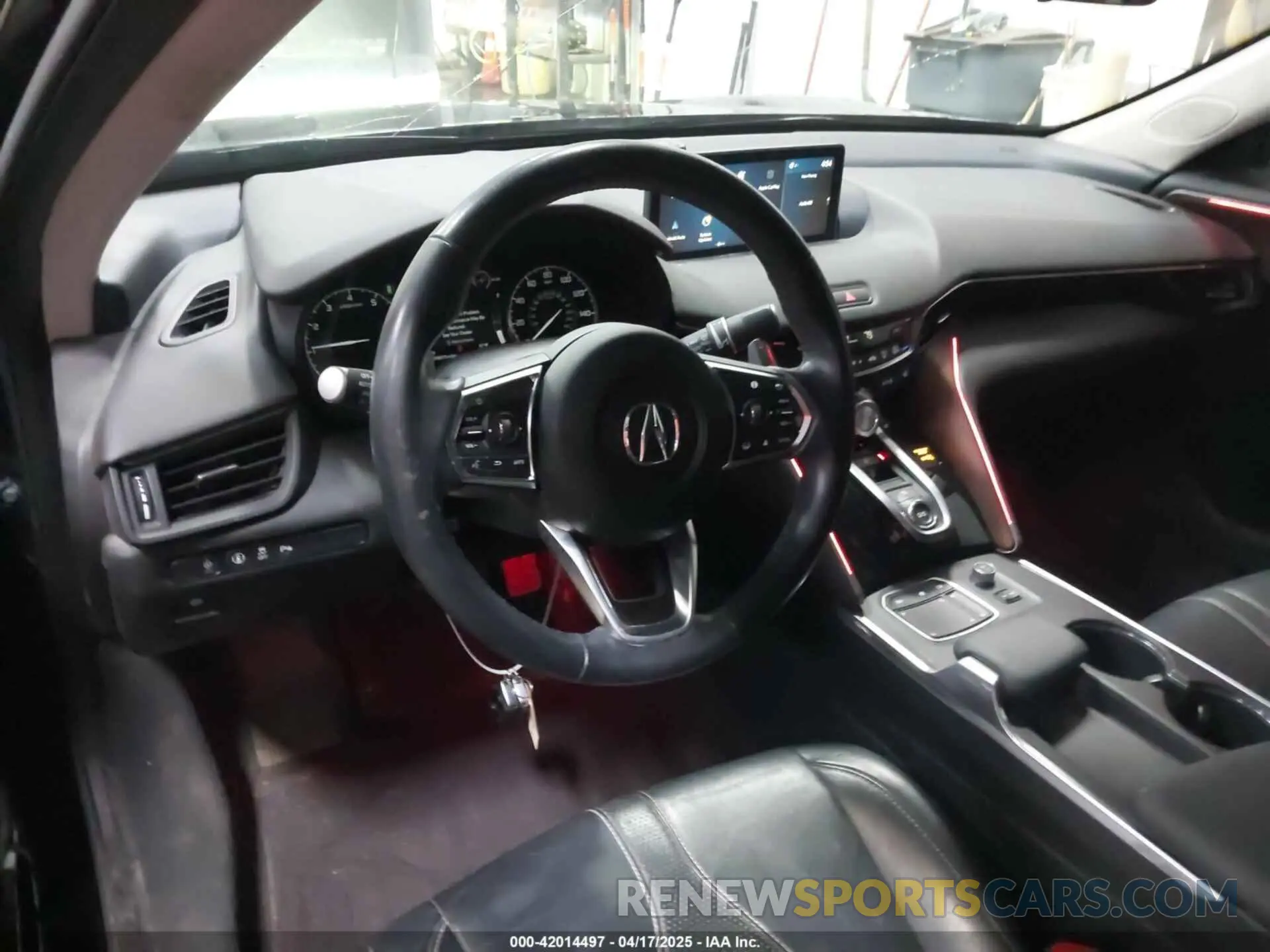 18 Photograph of a damaged car 19UUB6F47MA004430 ACURA TLX 2021