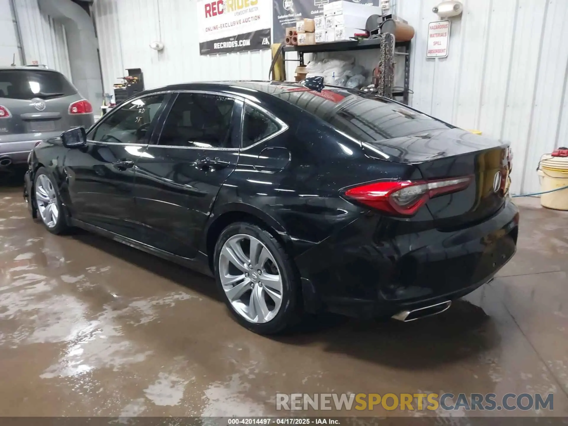 3 Photograph of a damaged car 19UUB6F47MA004430 ACURA TLX 2021
