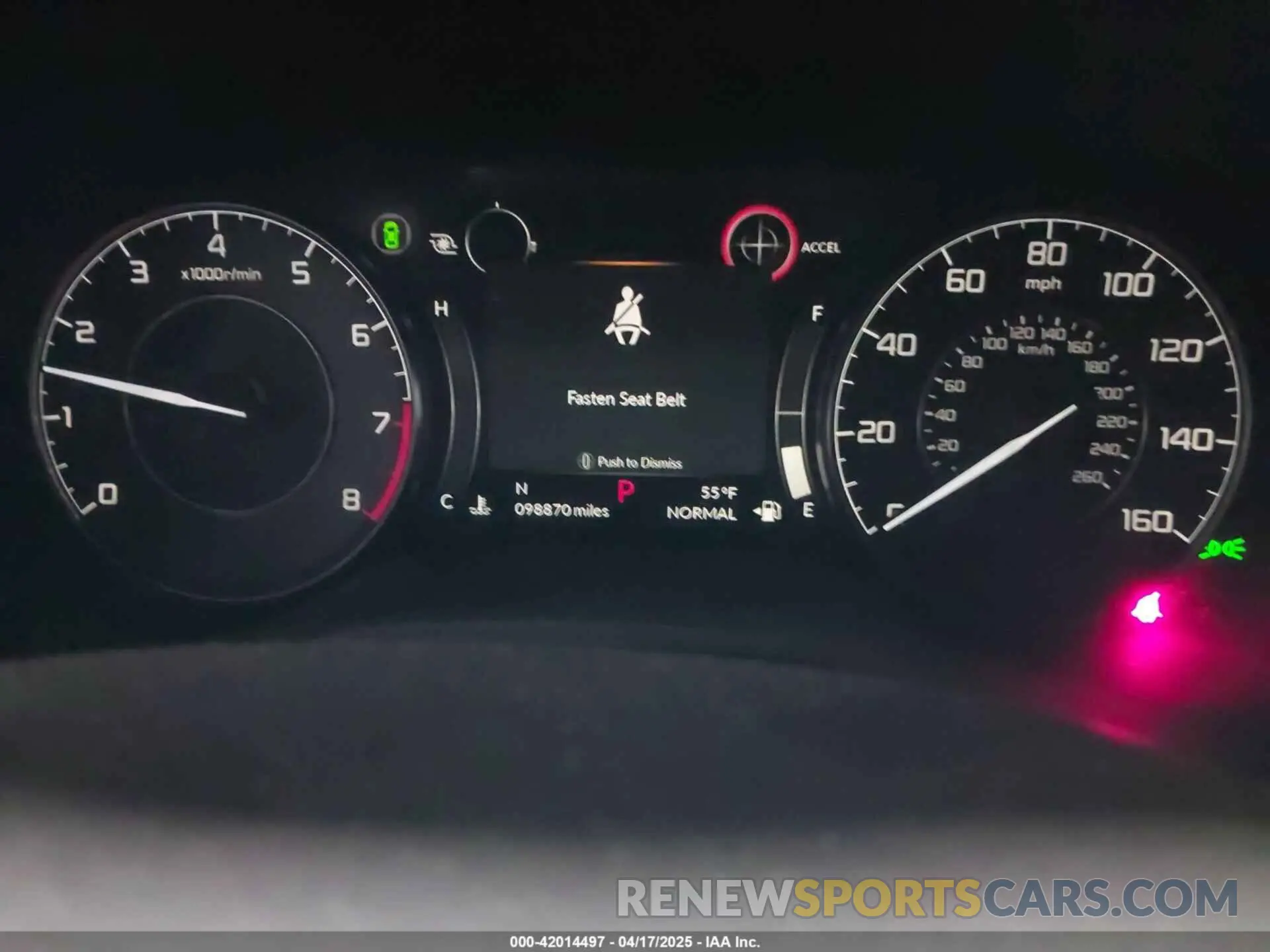 7 Photograph of a damaged car 19UUB6F47MA004430 ACURA TLX 2021
