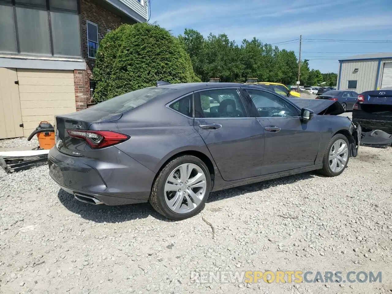 3 Фотография поврежденного автомобиля 19UUB6F48MA002184 ACURA TLX 2021