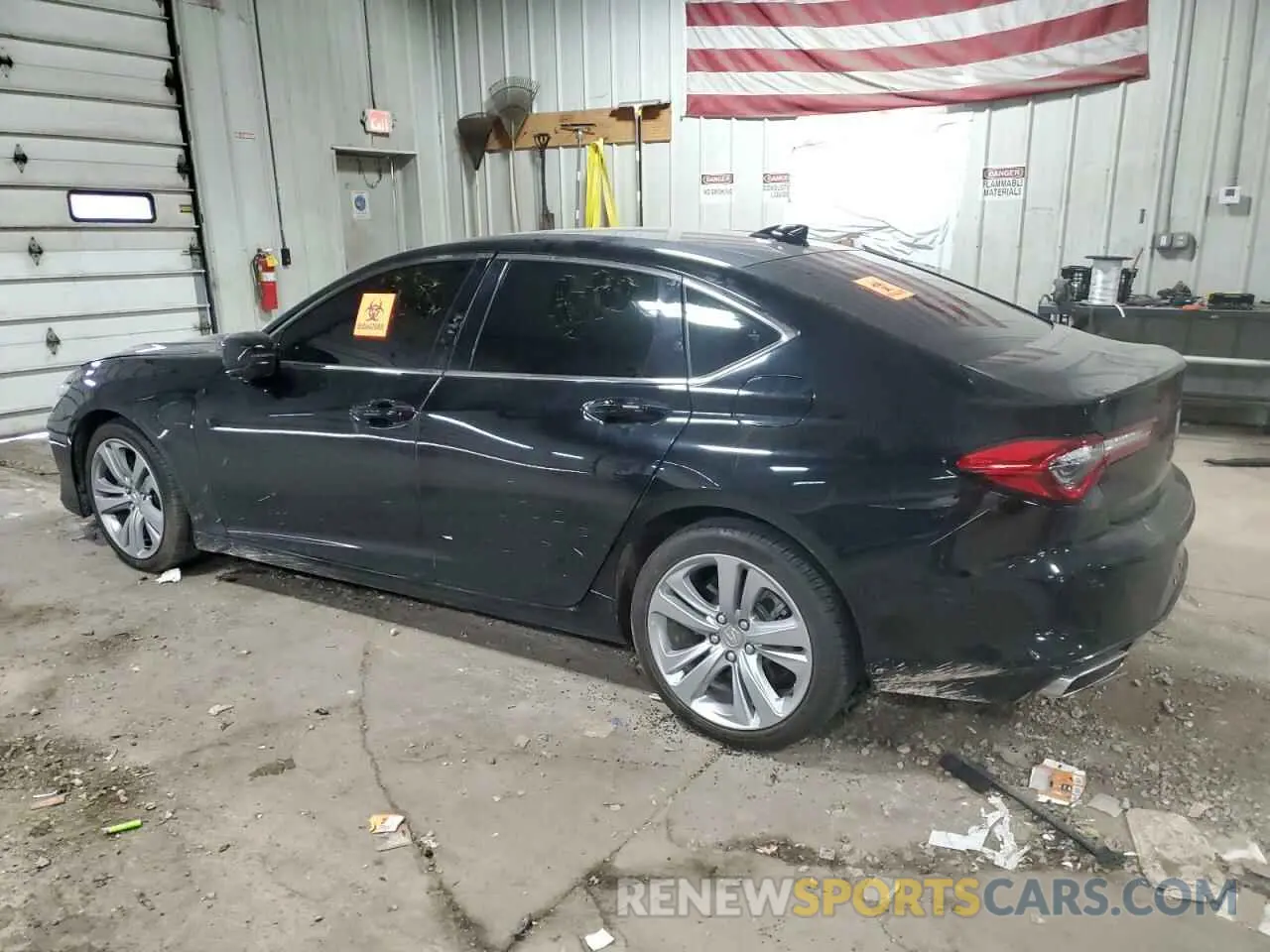 2 Фотография поврежденного автомобиля 19UUB6F48MA010611 ACURA TLX 2021