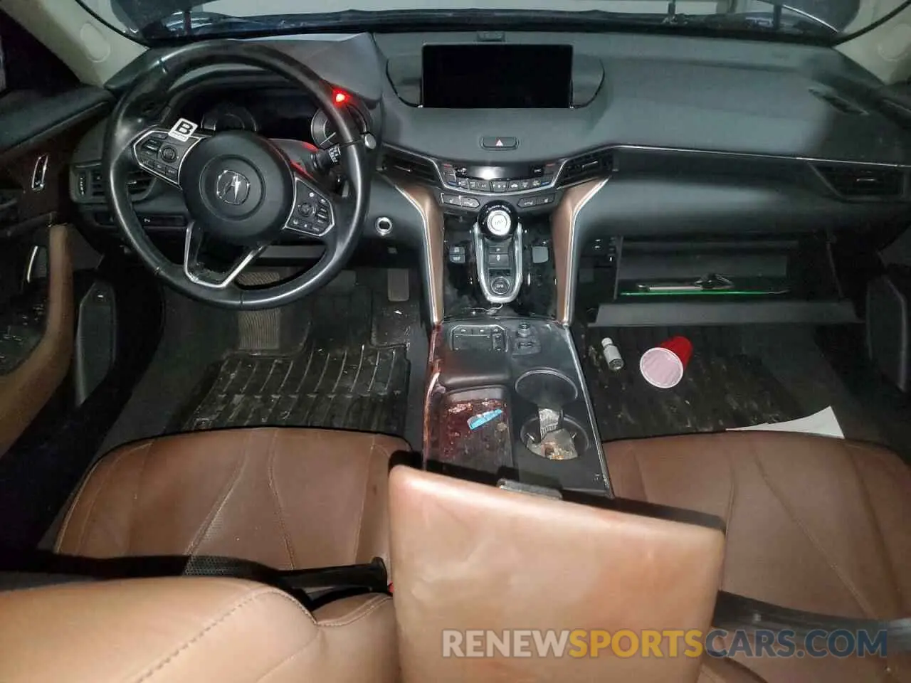 8 Фотография поврежденного автомобиля 19UUB6F48MA010611 ACURA TLX 2021