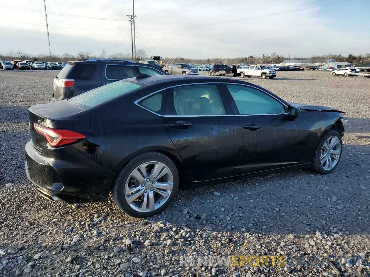 3 Photograph of a damaged car 19UUB6F49MA004154 ACURA TLX 2021