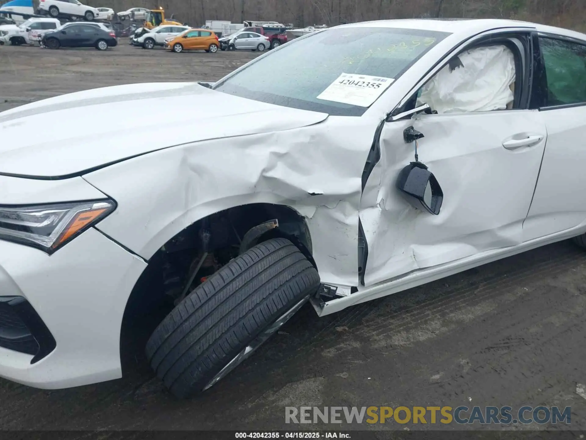 6 Фотография поврежденного автомобиля 19UUB6F49MA010679 ACURA TLX 2021