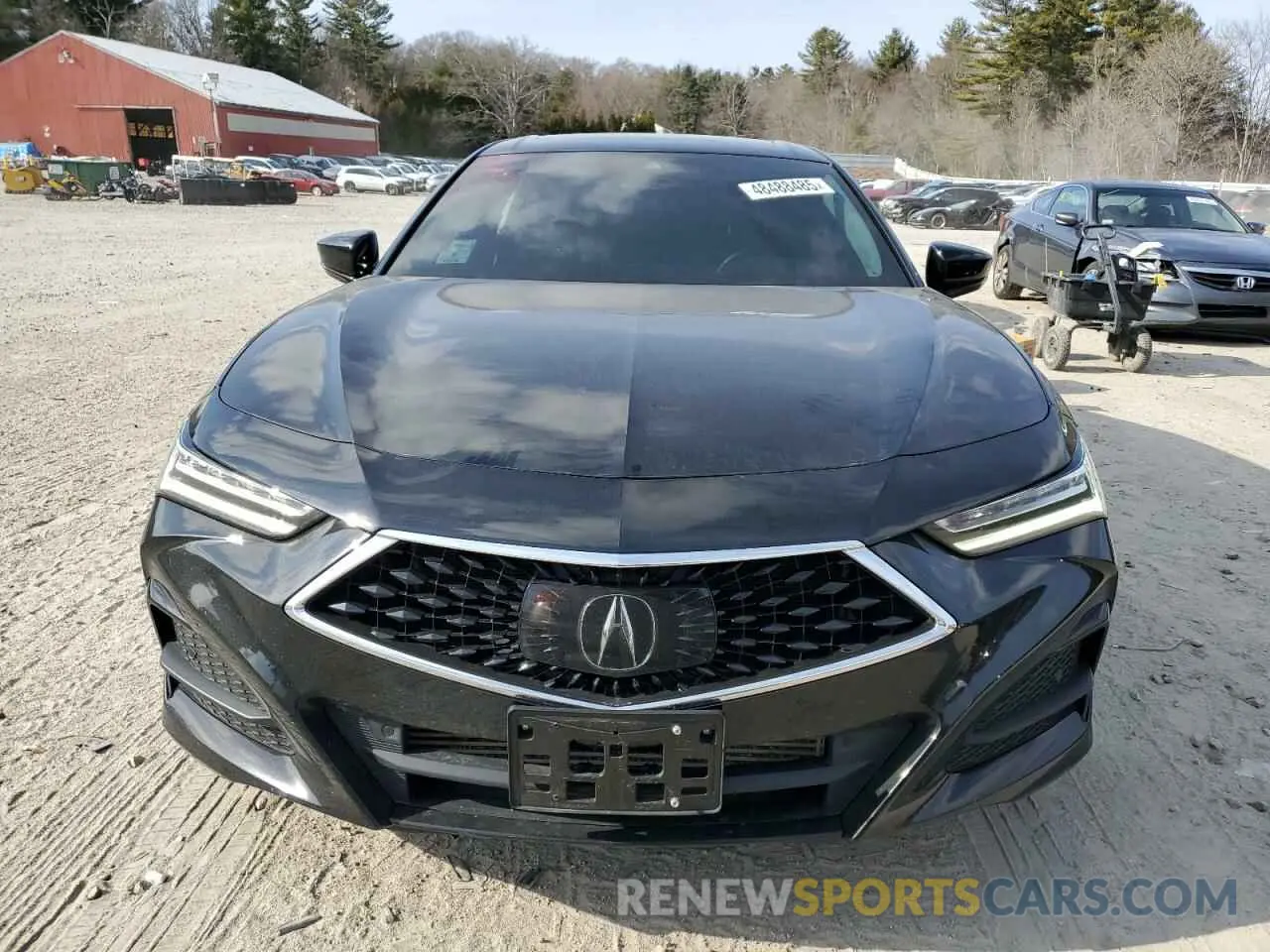 5 Photograph of a damaged car 19UUB6F4XMA006575 ACURA TLX 2021