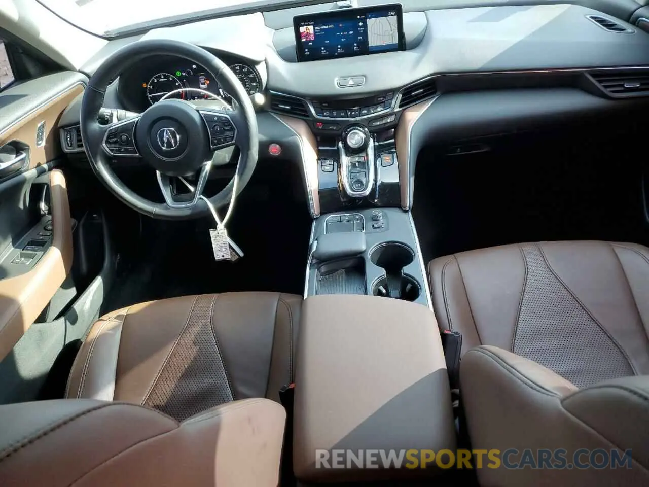 8 Photograph of a damaged car 19UUB6F4XMA006575 ACURA TLX 2021