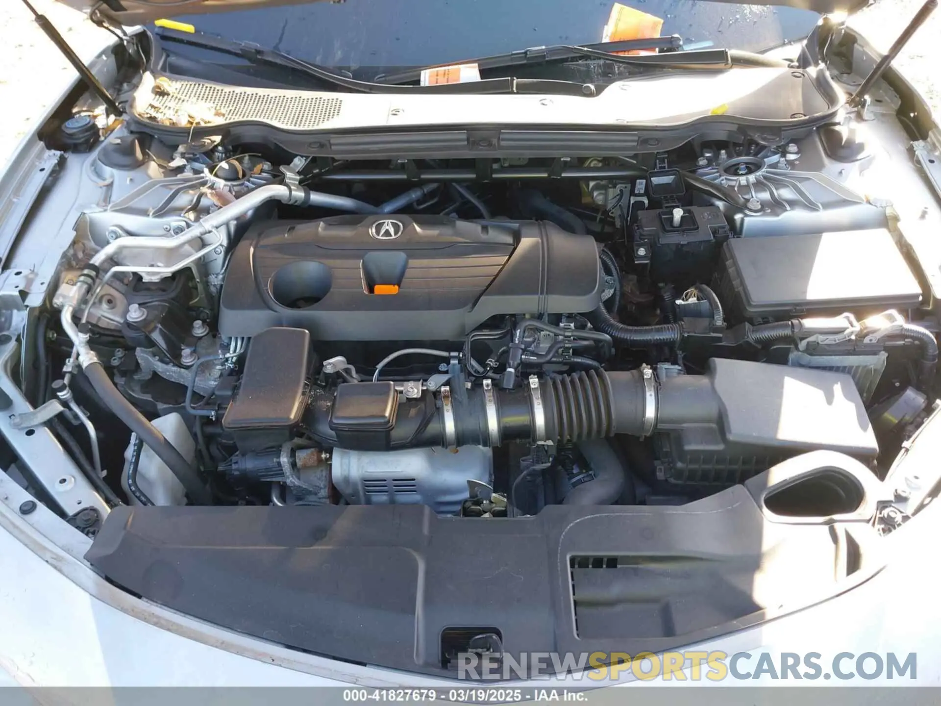 10 Photograph of a damaged car 19UUB6F51MA009292 ACURA TLX 2021