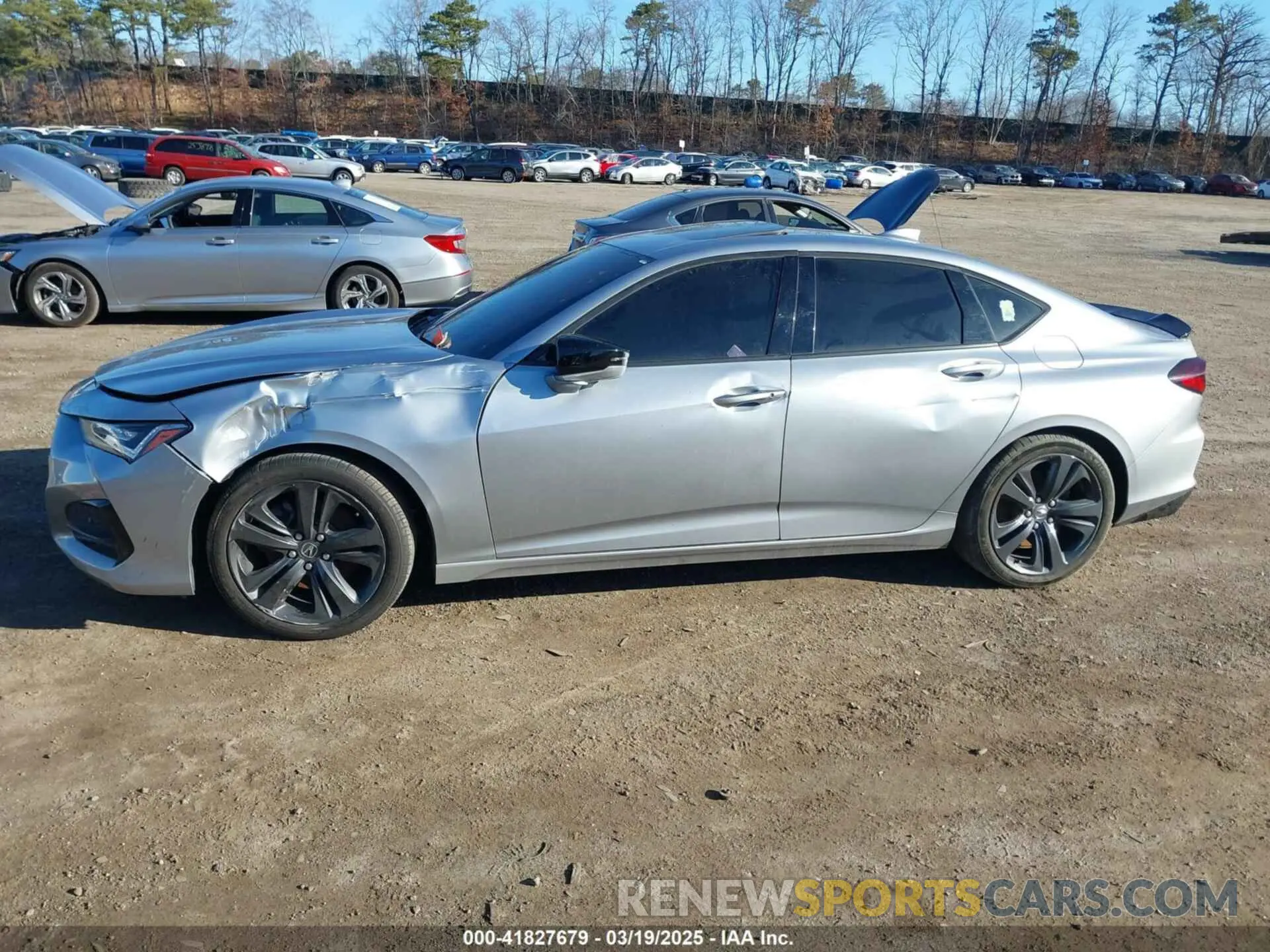 13 Photograph of a damaged car 19UUB6F51MA009292 ACURA TLX 2021
