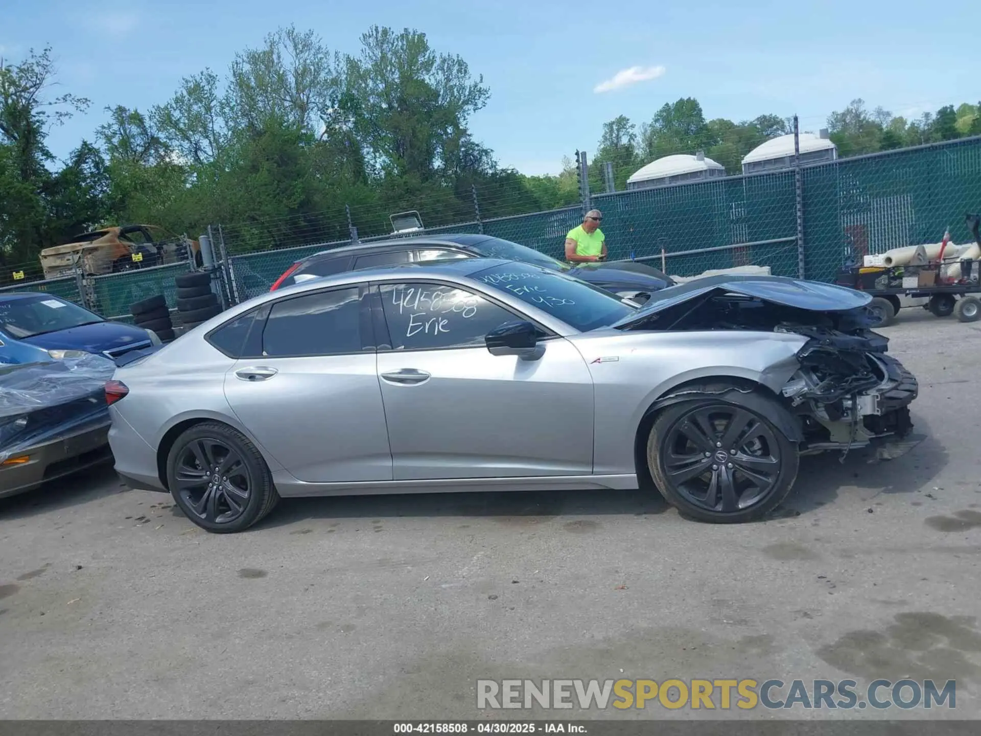 14 Photograph of a damaged car 19UUB6F53MA003252 ACURA TLX 2021