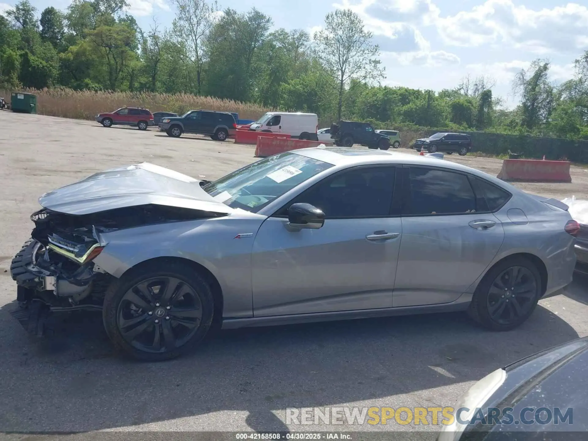 15 Photograph of a damaged car 19UUB6F53MA003252 ACURA TLX 2021