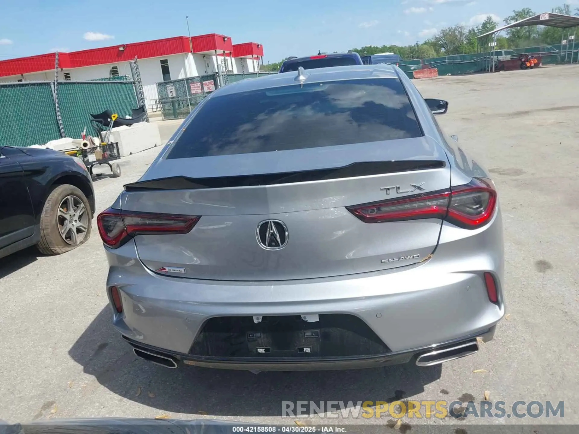 17 Photograph of a damaged car 19UUB6F53MA003252 ACURA TLX 2021