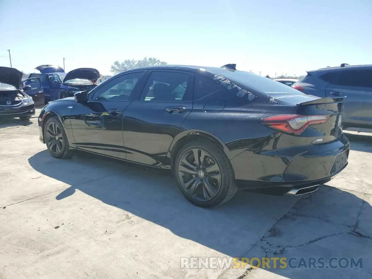 2 Фотография поврежденного автомобиля 19UUB6F55MA011711 ACURA TLX 2021