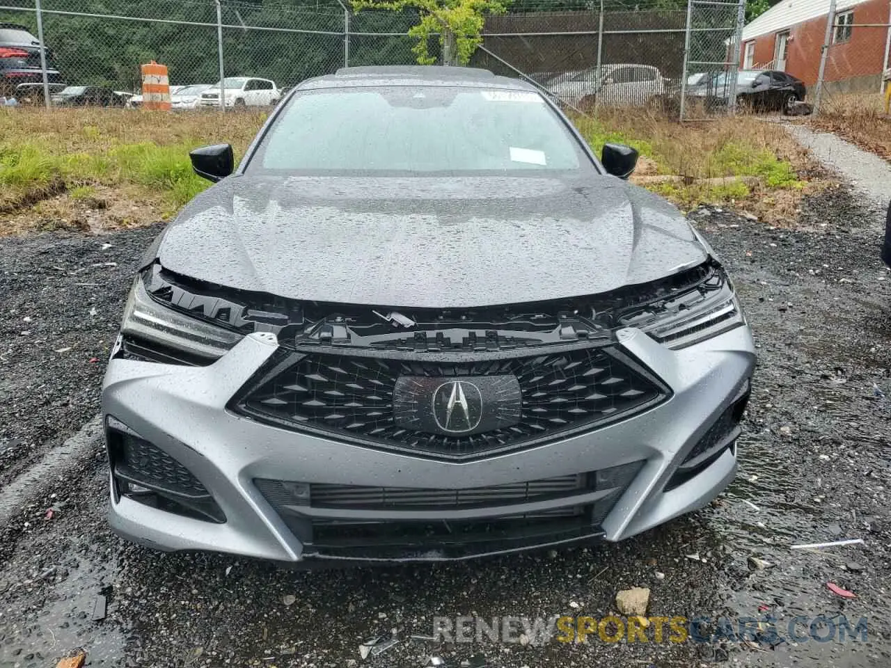 5 Фотография поврежденного автомобиля 19UUB6F56MA009384 ACURA TLX 2021