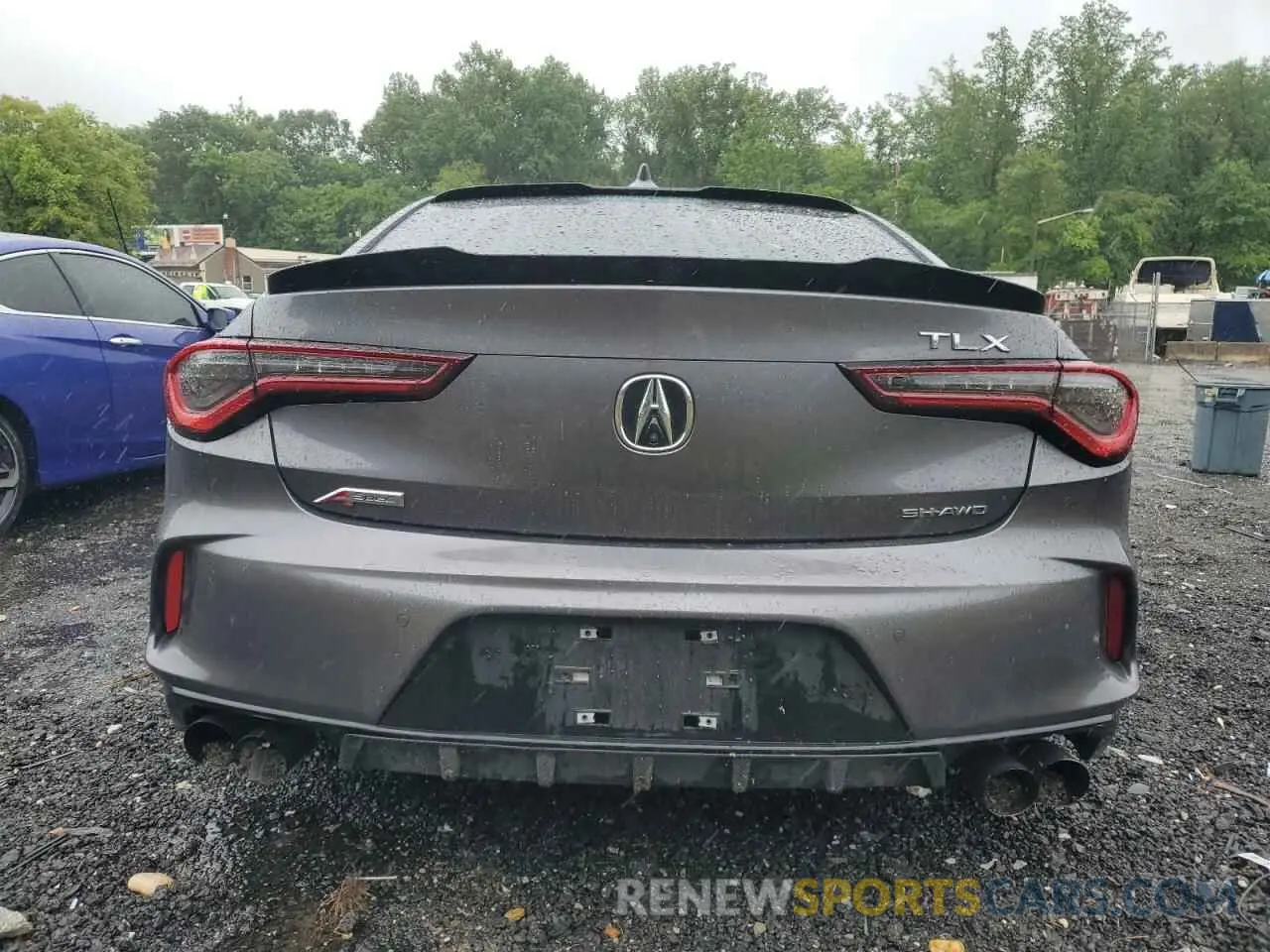 6 Фотография поврежденного автомобиля 19UUB6F56MA009384 ACURA TLX 2021