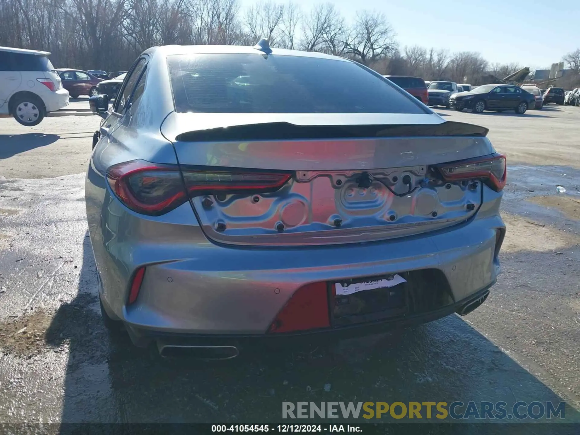 6 Photograph of a damaged car 19UUB6F56MA012043 ACURA TLX 2021