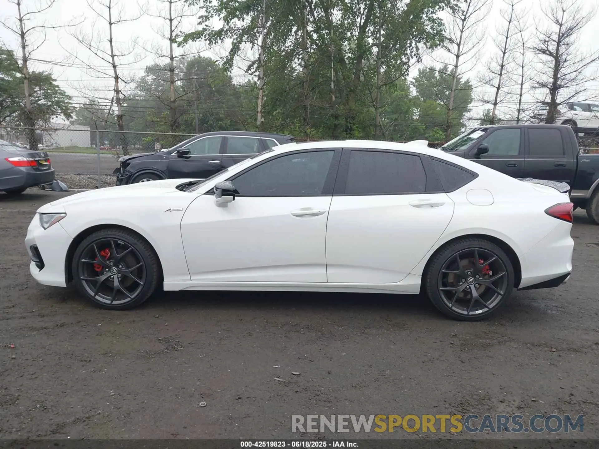 14 Photograph of a damaged car 19UUB6F57MA001102 ACURA TLX 2021