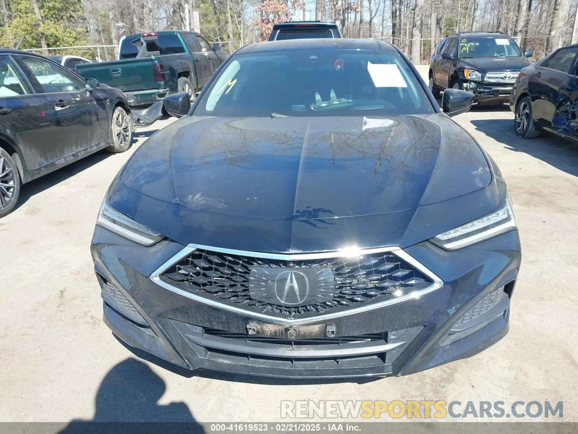 11 Photograph of a damaged car 19UUB6F60MA004240 ACURA TLX 2021