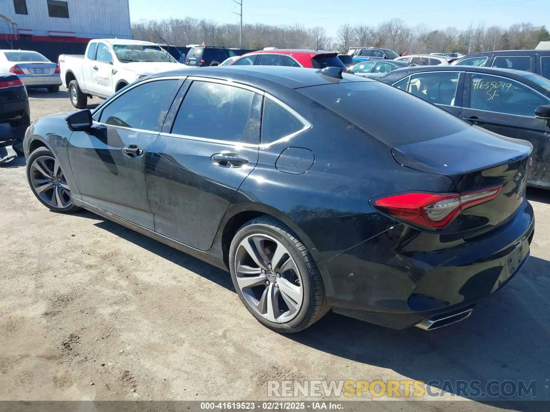 3 Photograph of a damaged car 19UUB6F60MA004240 ACURA TLX 2021