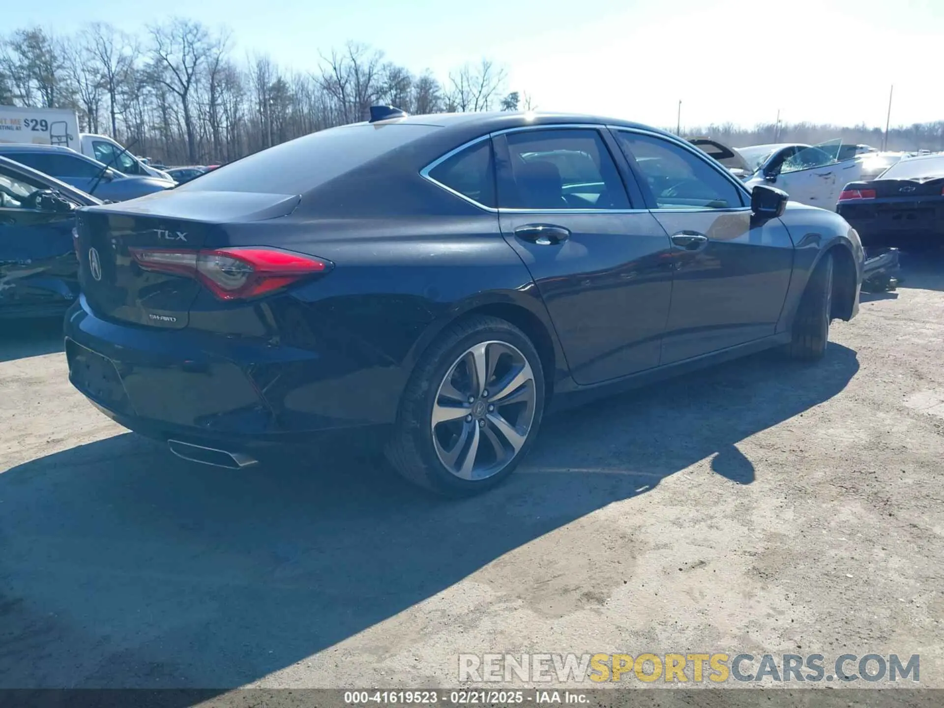 4 Photograph of a damaged car 19UUB6F60MA004240 ACURA TLX 2021