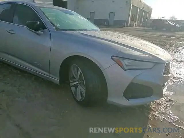 10 Photograph of a damaged car 19UUB6F63MA001512 ACURA TLX 2021