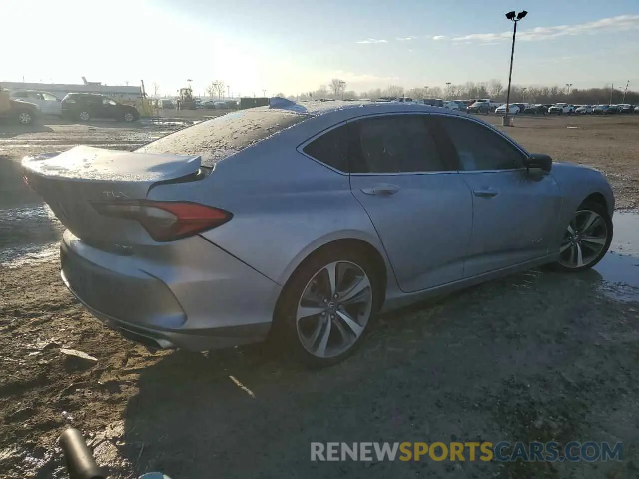 3 Photograph of a damaged car 19UUB6F63MA001512 ACURA TLX 2021