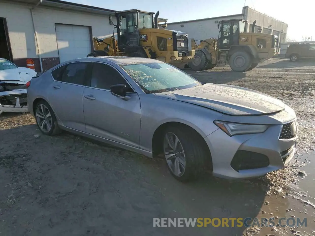 4 Photograph of a damaged car 19UUB6F63MA001512 ACURA TLX 2021