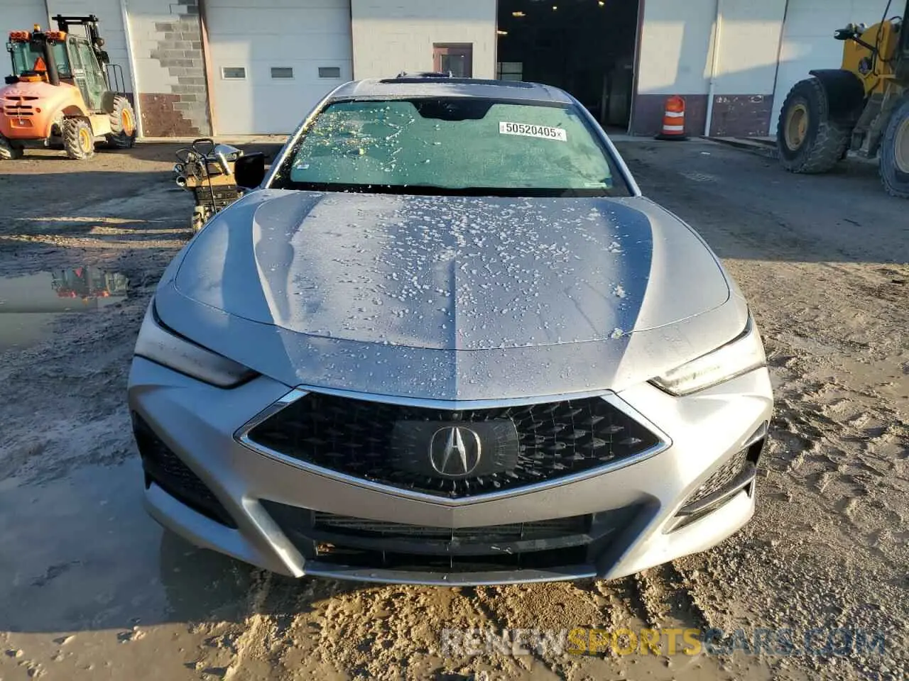 5 Photograph of a damaged car 19UUB6F63MA001512 ACURA TLX 2021
