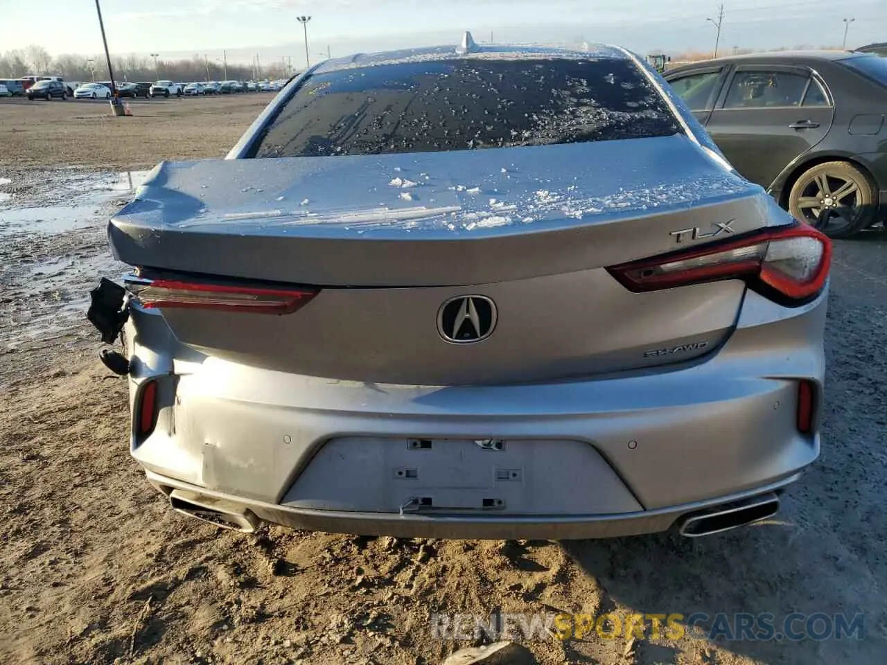 6 Photograph of a damaged car 19UUB6F63MA001512 ACURA TLX 2021
