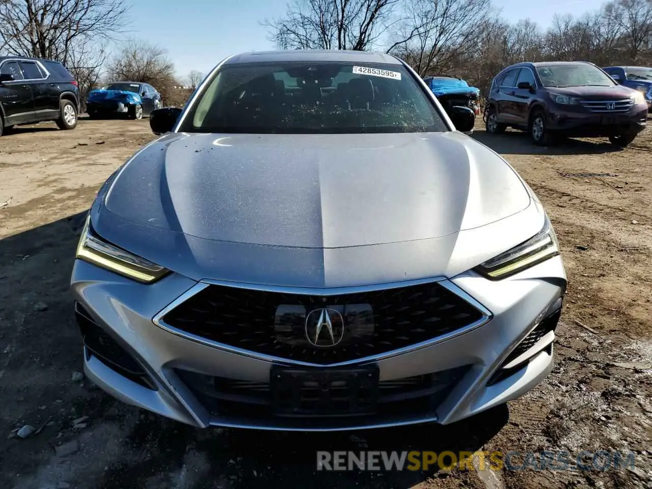5 Фотография поврежденного автомобиля 19UUB6F65MA001513 ACURA TLX 2021