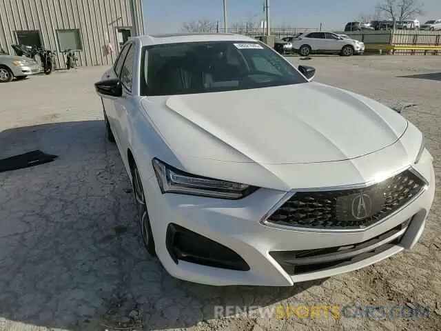 10 Photograph of a damaged car 19UUB6F66MA003108 ACURA TLX 2021