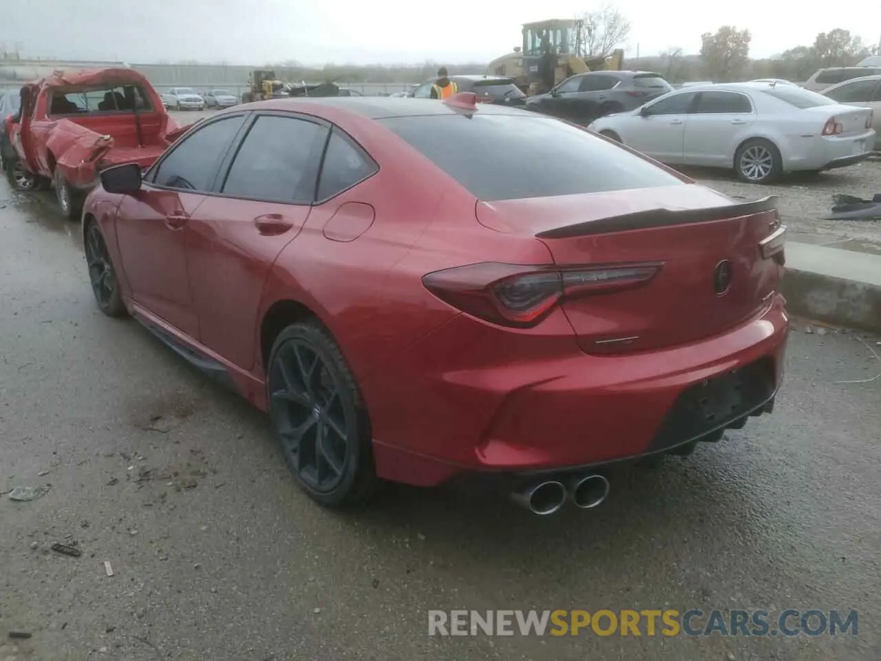 2 Фотография поврежденного автомобиля 19UUB7F03MA001317 ACURA TLX 2021