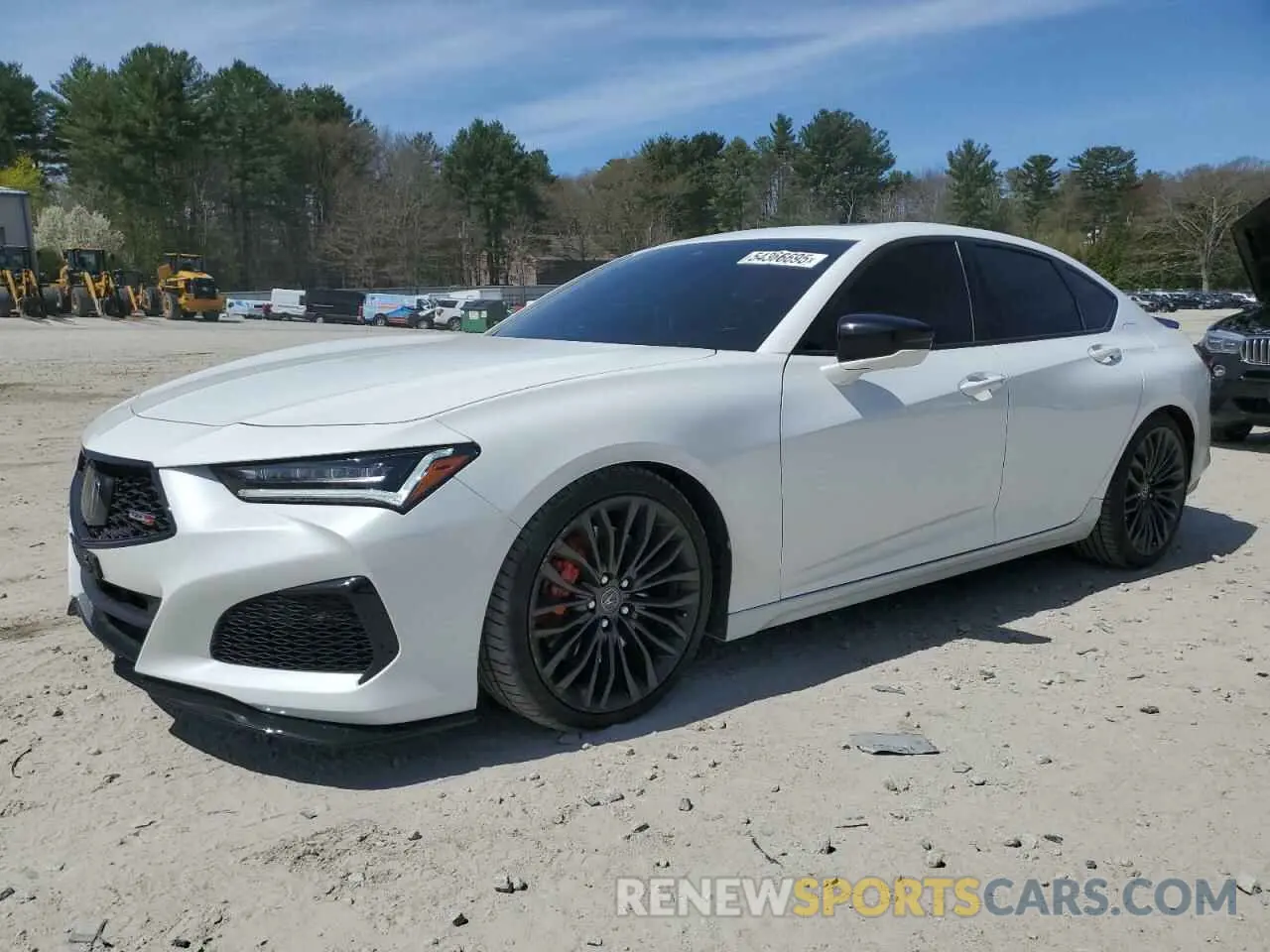 1 Photograph of a damaged car 19UUB7F06MA001392 ACURA TLX 2021