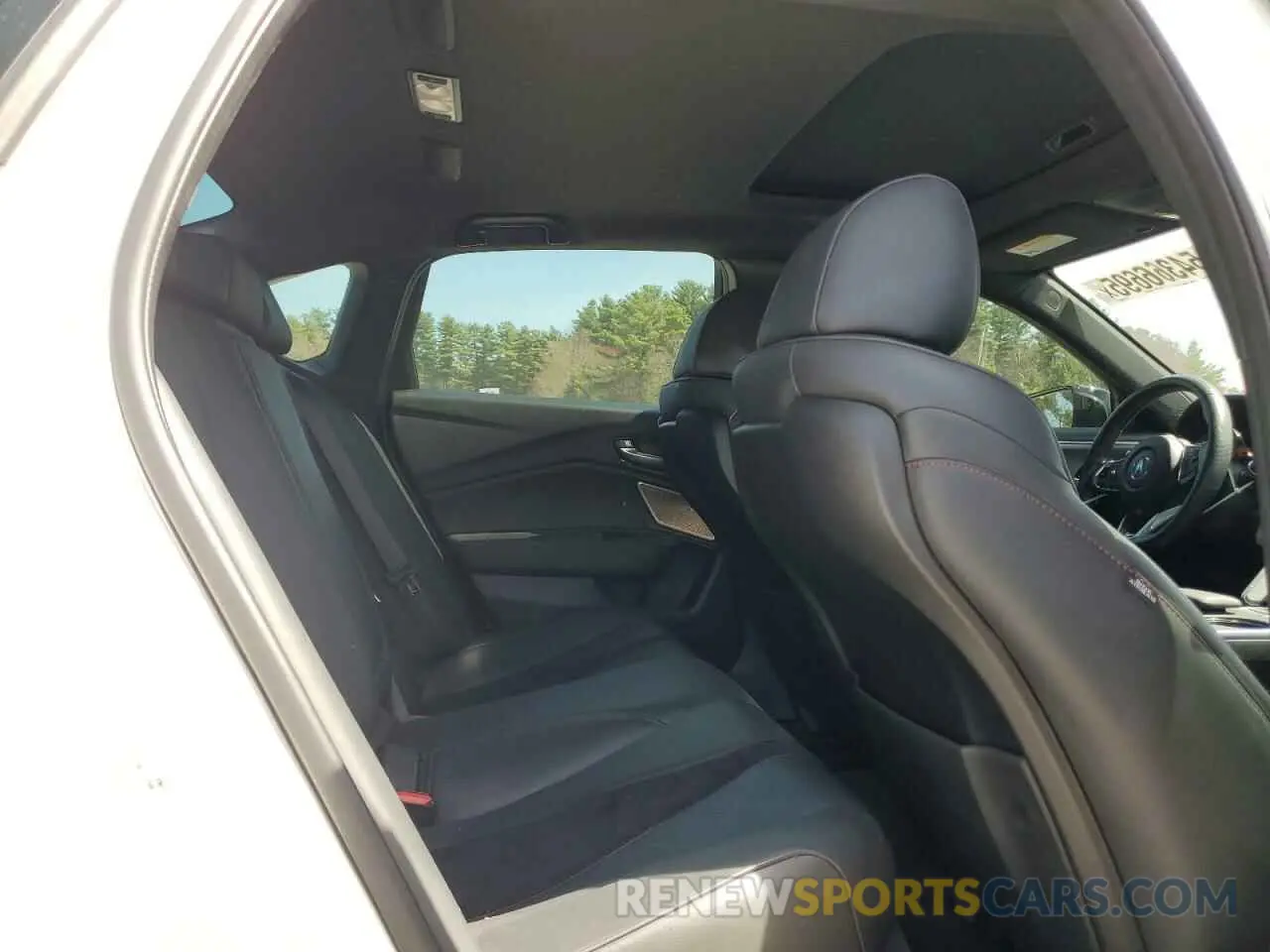 10 Photograph of a damaged car 19UUB7F06MA001392 ACURA TLX 2021