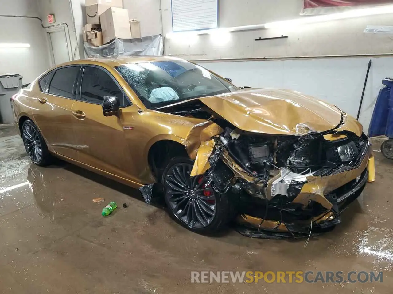4 Фотография поврежденного автомобиля 19UUB7F09MA000219 ACURA TLX 2021