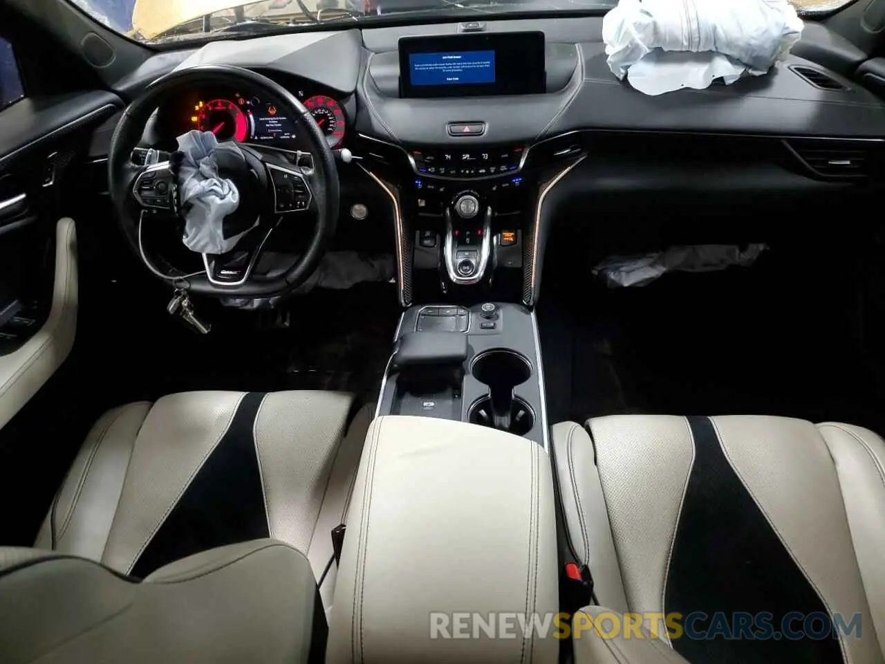 8 Фотография поврежденного автомобиля 19UUB7F09MA000219 ACURA TLX 2021
