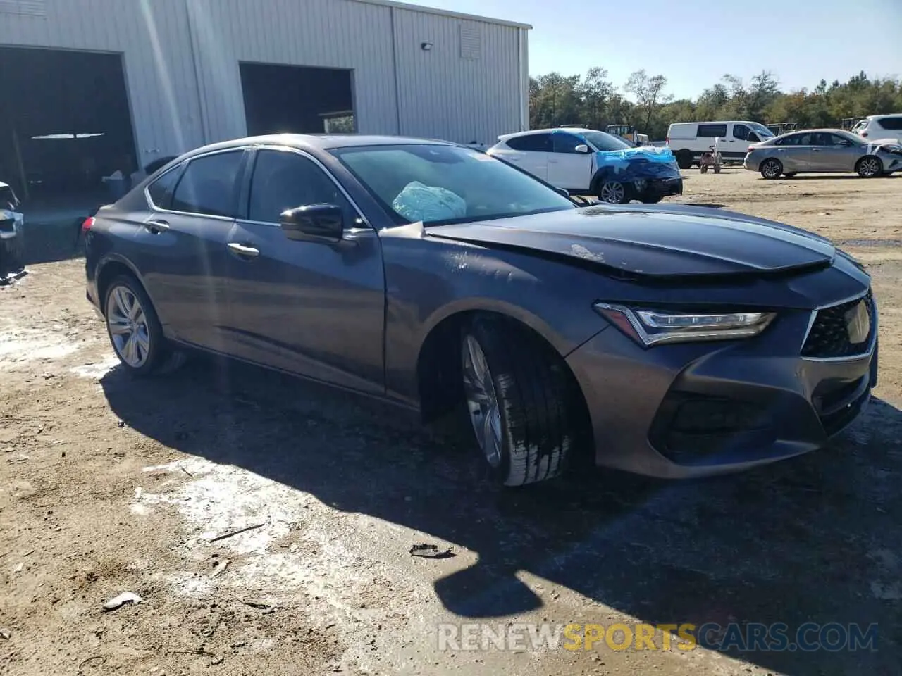 4 Фотография поврежденного автомобиля 19UUB5F41NA003012 ACURA TLX 2022
