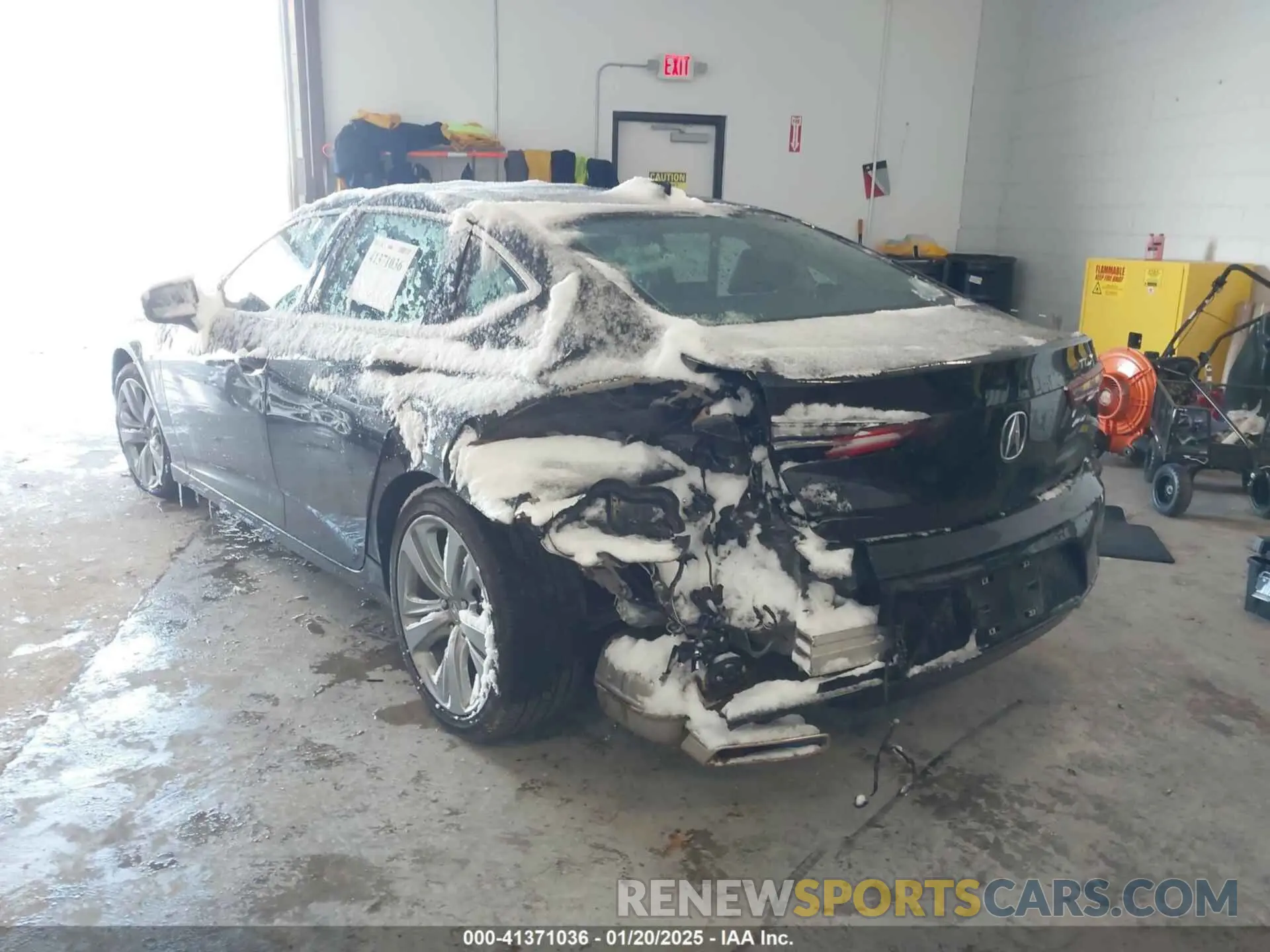 3 Photograph of a damaged car 19UUB5F4XNA004031 ACURA TLX 2022